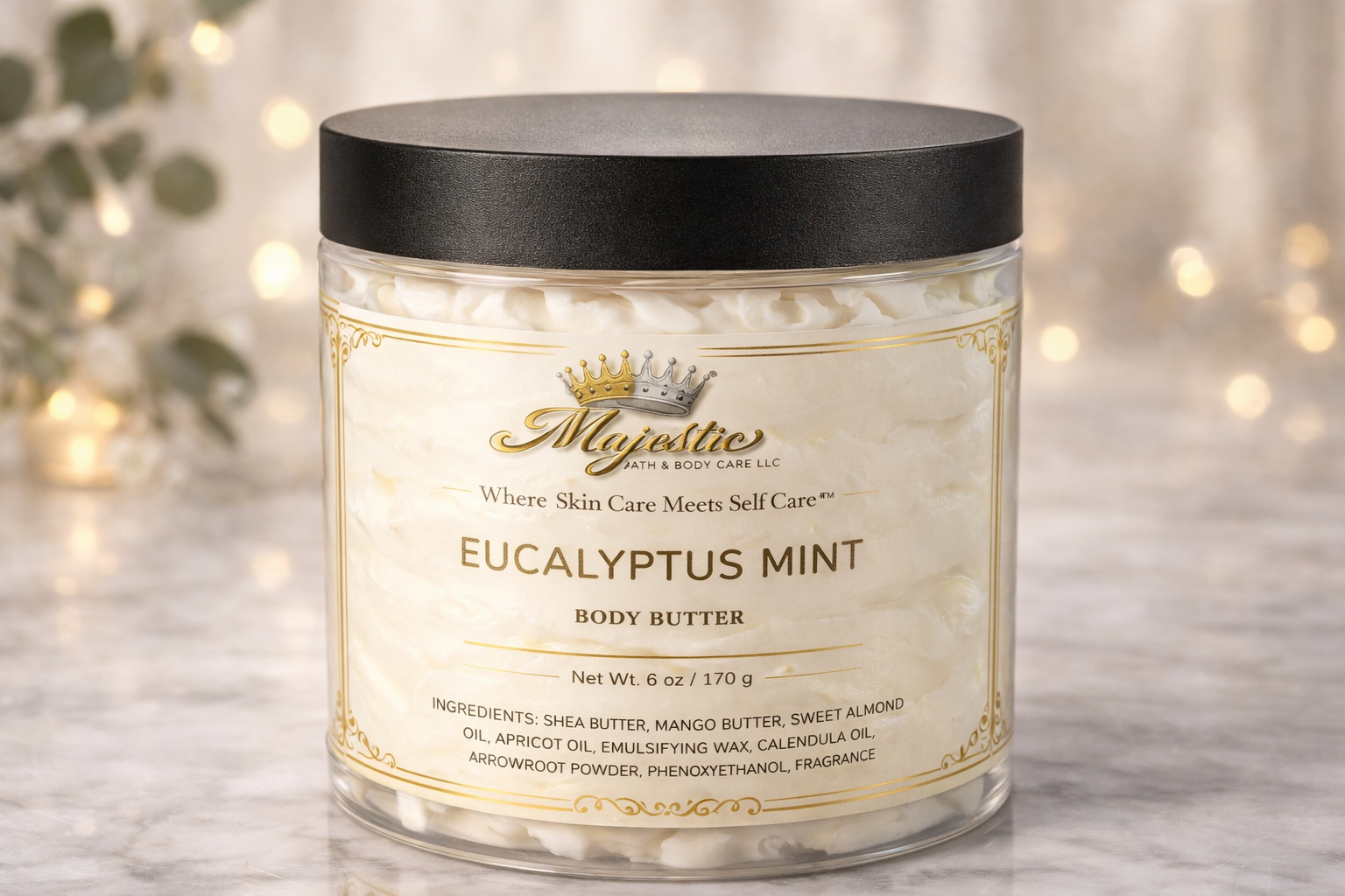 Eucalyptus Mint Body Butter (Jar)