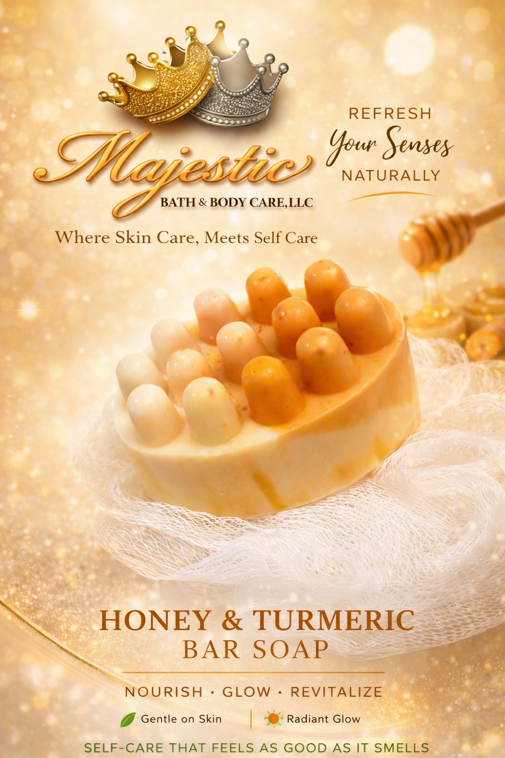 Honey & Turmeric Bar Soap